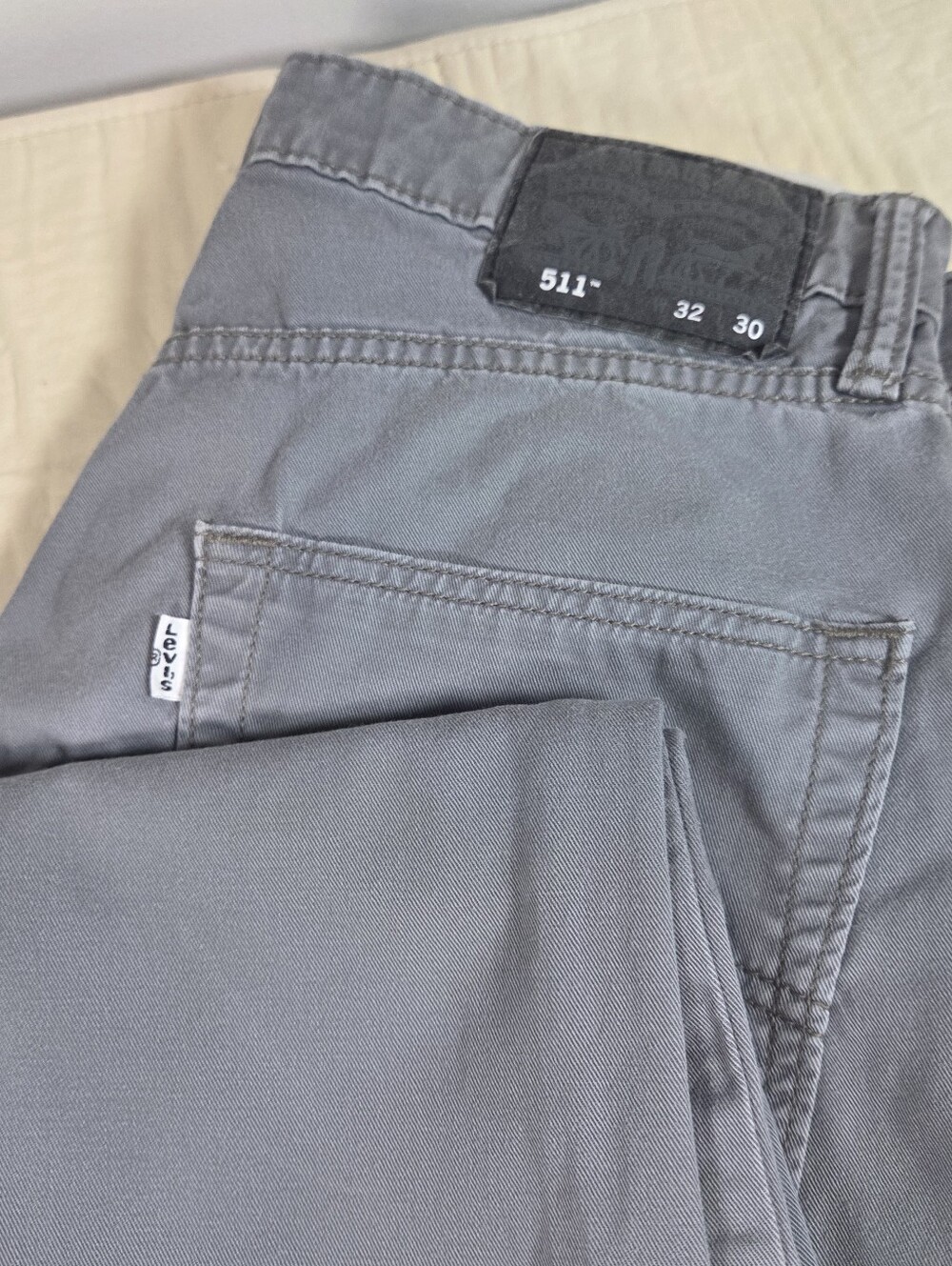 Levi's 511 Skinny Jeans in Light Gray